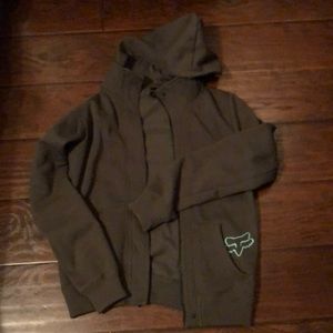 FOX zip up hoodie